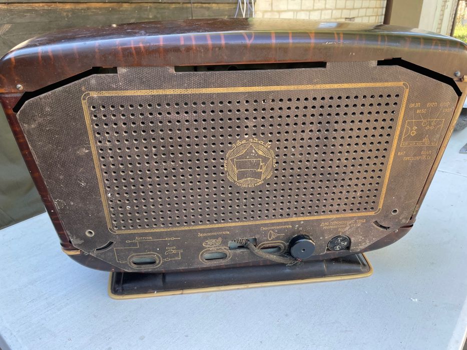 Звезда 54 винтажный ламповый радиоприемник радио