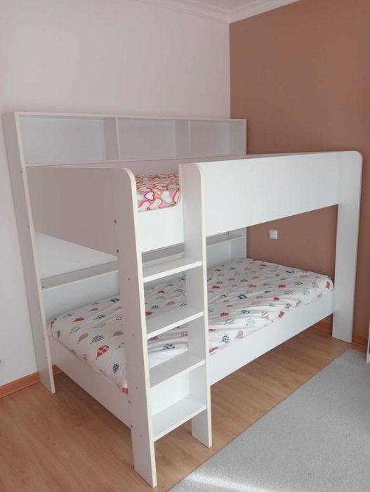 Beliche madeira branco La Redoute, Lucky, criança, 190x90