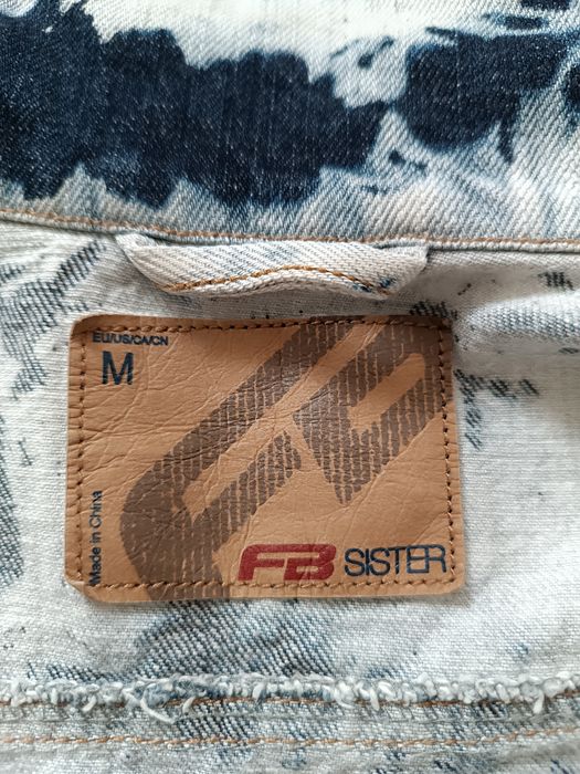 Стильна жіноча джинсова куртка джинсовка FB Sister