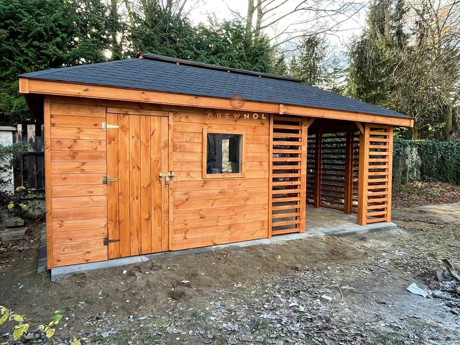domek narzędziowy, altanka 2w1 , altanki, wiaty, altany, drewutnia.