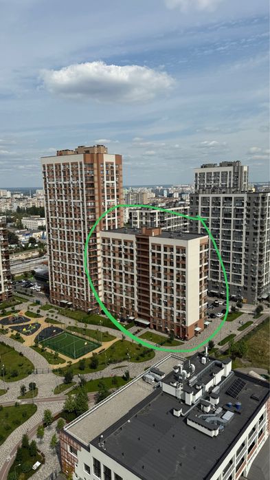 Продам 1к квартиру з чорновим ремонтом в ЖК Варшавський 1