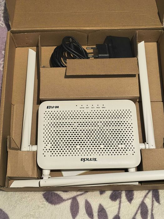 Tenda Wi-Fi 6 AX1500 EasyMesh HG15C XPON Оптичний термінал GPON роутер