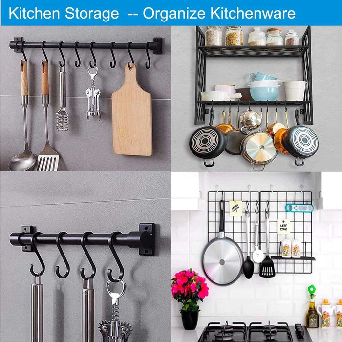 Haczyki haczyk GAViA S-Hooks 10 szt. aluminiowe matowa czerń