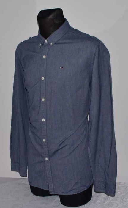 Tommy Hilfiger Jeans Regular Fit koszula _ XL / L