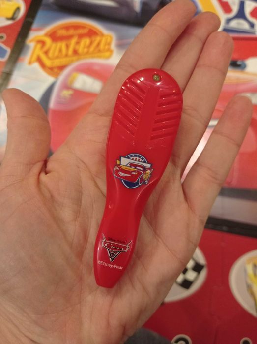 Interaktywna mata Clementoni giga puzzle xxl Auta Cars Zygzak McQueen