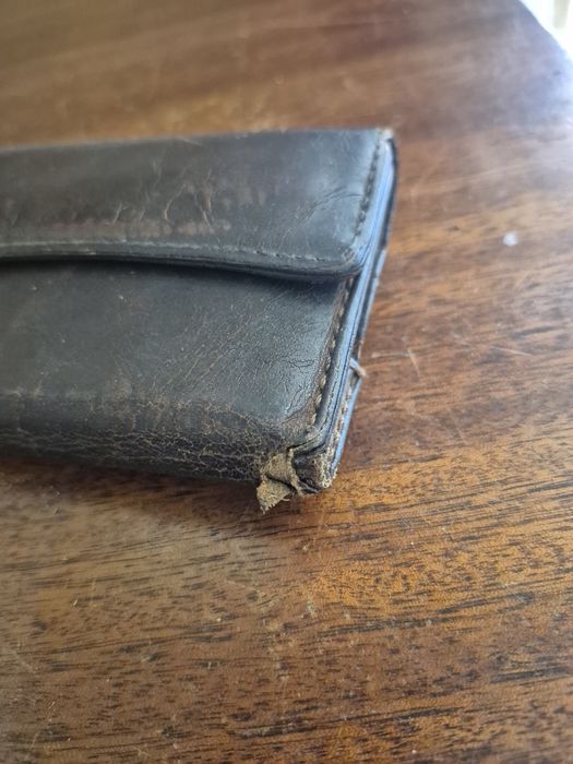 Skórzane etui na tytoń i bibuły