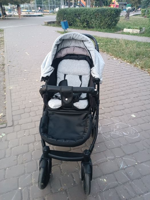 Дитяча колиска 3 в 1, Angelina Respect