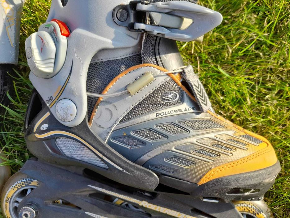 rolki dziecięce, regulowane, produkcji ROLLERBLADE BOA, rozmiar 29-34