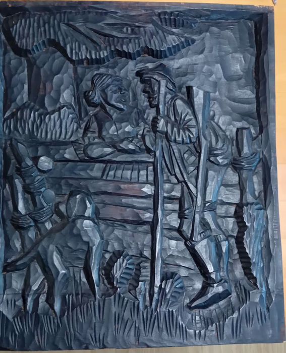 Płaskorzeźba 51cmx58cm