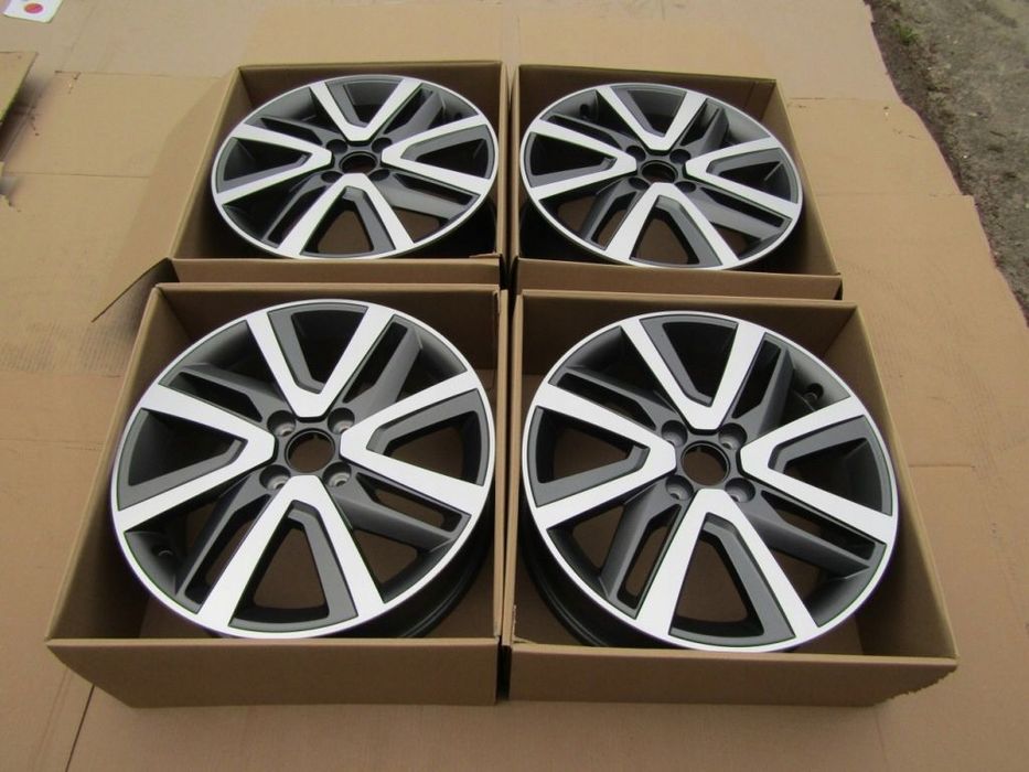 4x NOWE Felgi 16 Fiat Grande Punto Hyundai i20 Accent Getz Kia Rio IV V Stonic Suzuki Swift Baleno Celerio Mazda MX-3 MX-5