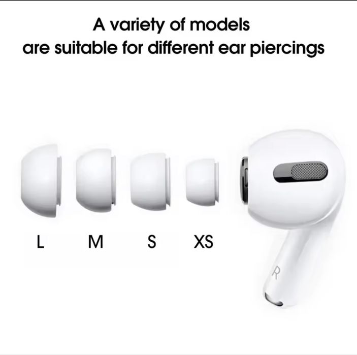 Сменные амбушюры AirPods Pro gen 1/2 резинки насадки