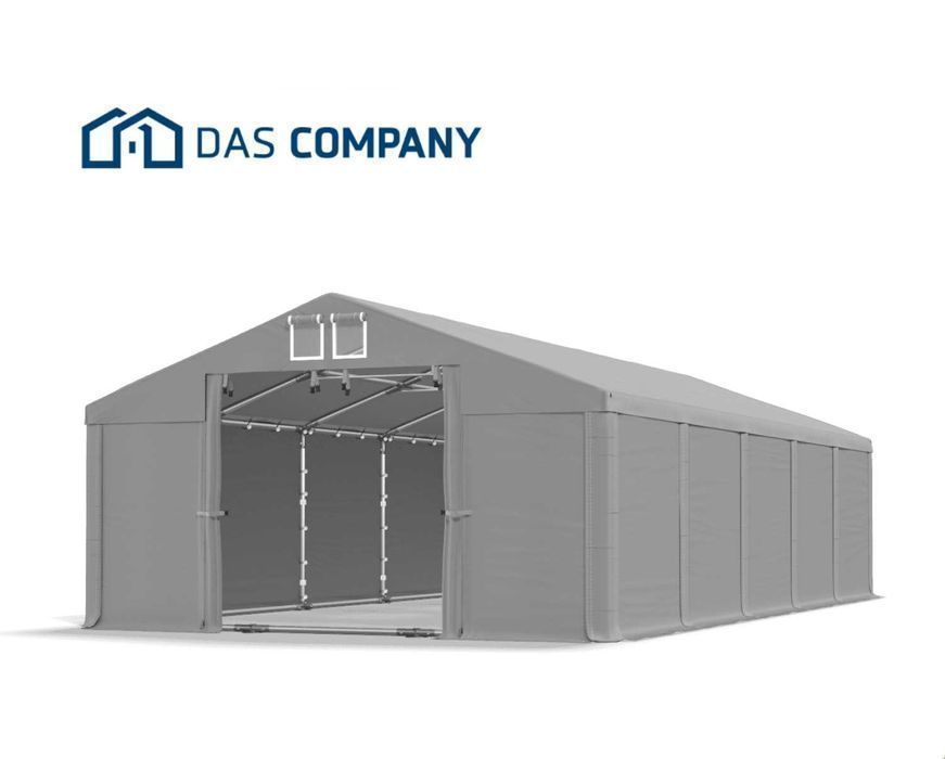 Namiot Magazynowy 6x10x2m Namiot Handlowy Garażowy hala  S+ ISD DAS