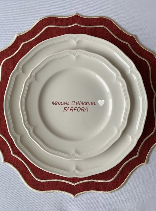 Villeroy&Boch колекція Manoir тарілка 21 та 26 см