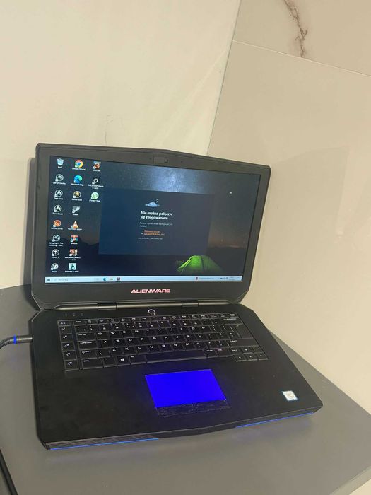 Laptop Gammingowy Alienware, 12/SSD 500GB i SSD 256GB, i7/Komis