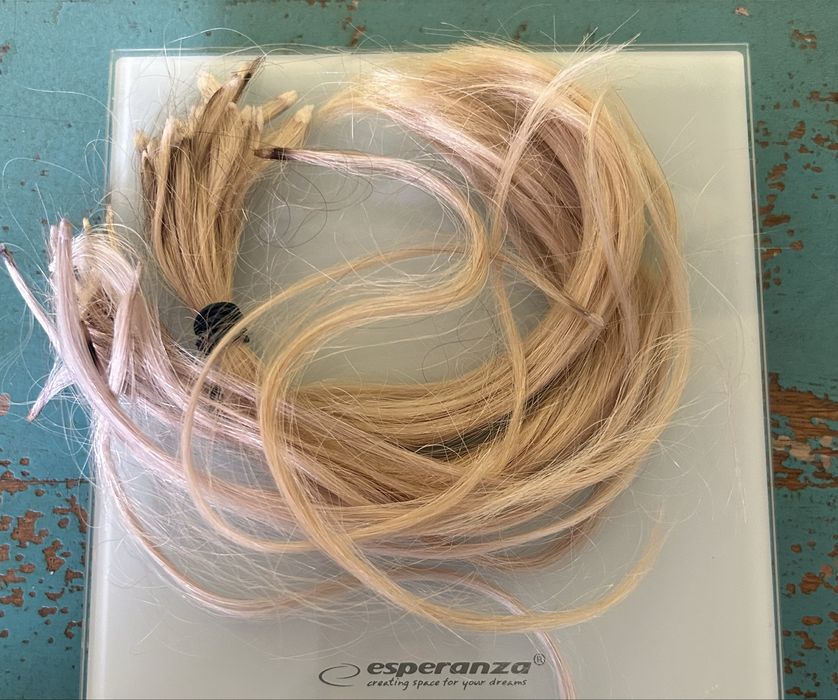 Włosy naturalne do doczepienia Hollywood Hair jasny blond