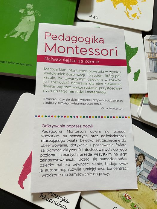 Biblioteczka Montessori Świat