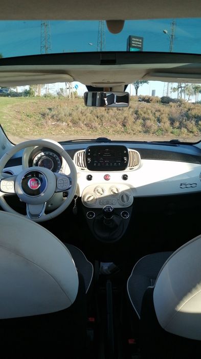 Fiat 500 1.2 ( Dez17) Teto panoramico