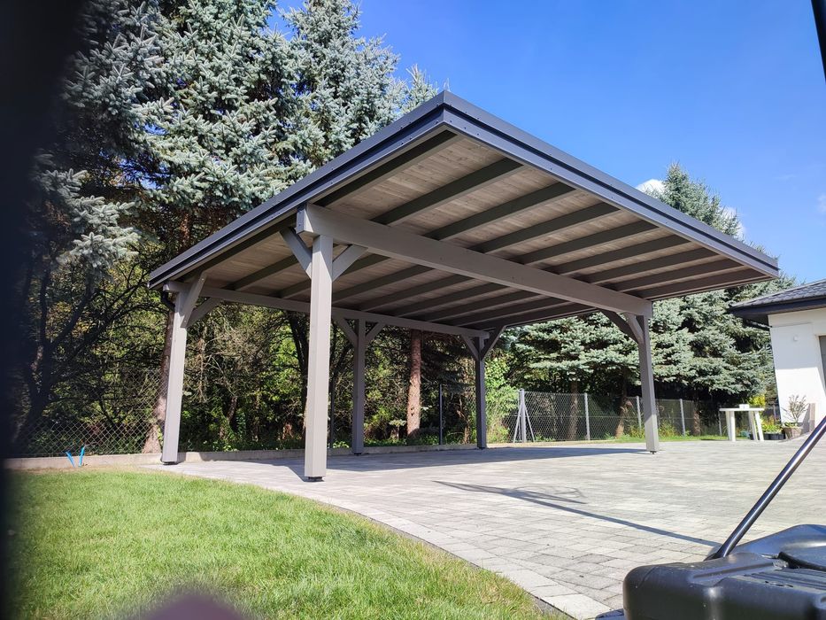 Wiata , carport , zadaszenie , Garaż