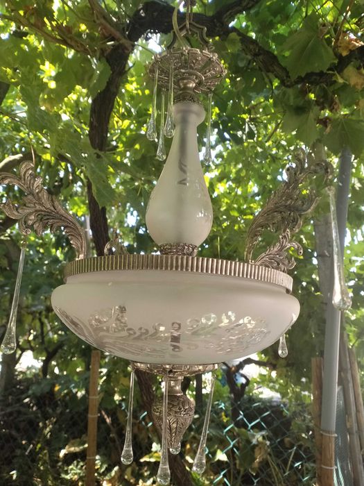 Candeeiro antigo de teto