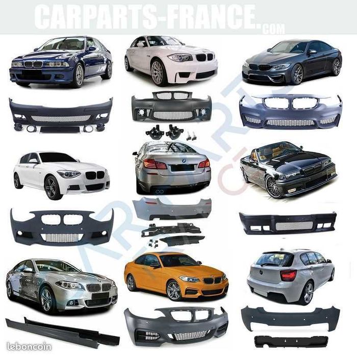 Para-choques BMW Pack M M Sport M-Tech E36 E46 E90 F20 F30 F10 G20 | Série 1 2 3 4 5