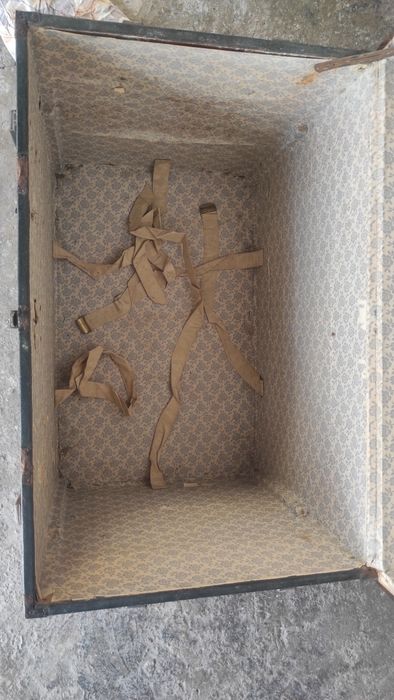 Baú de bagagem século 19th