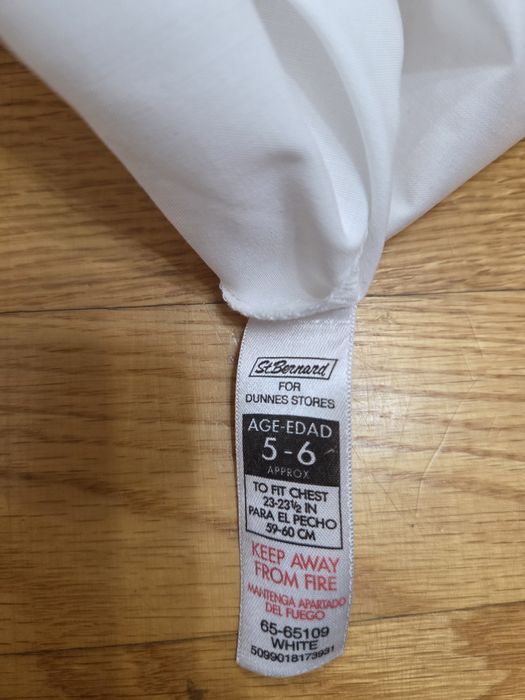 Biała koszula 110/116