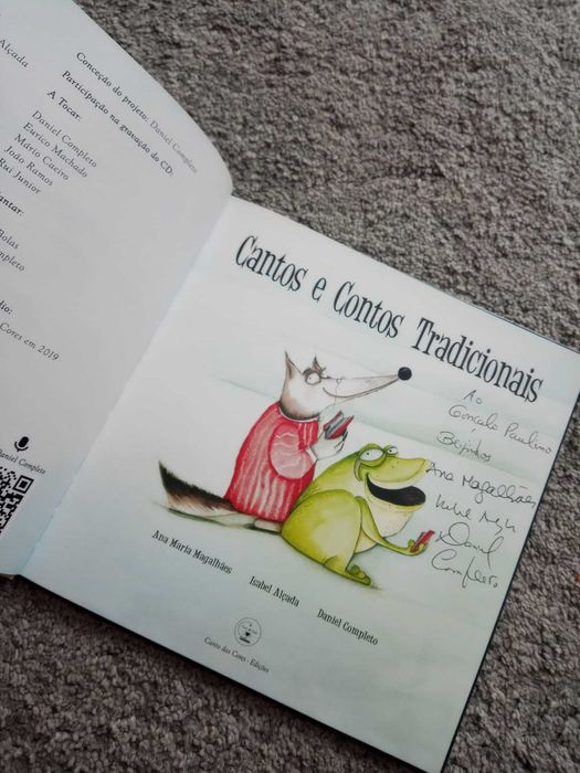 Livro Cantos e Contos Tradicionais– Ana Maria Magalhães, Isabel Alçada