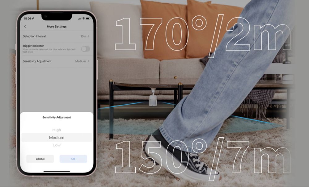 Розумний датчик руху Aqara Motion Sensor Smart RTCGQ11LM