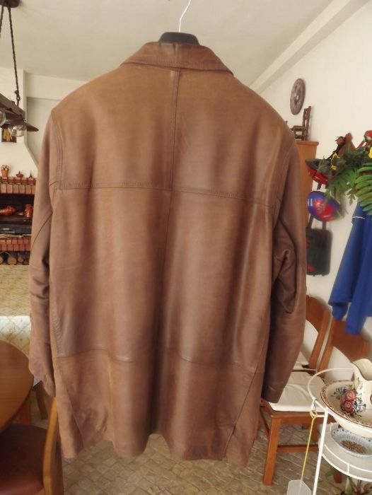 Vendo casaco cabedal homem