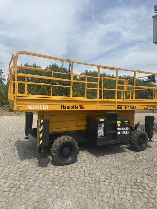 Plataforma elevatoria tesoura diesel 15 metros