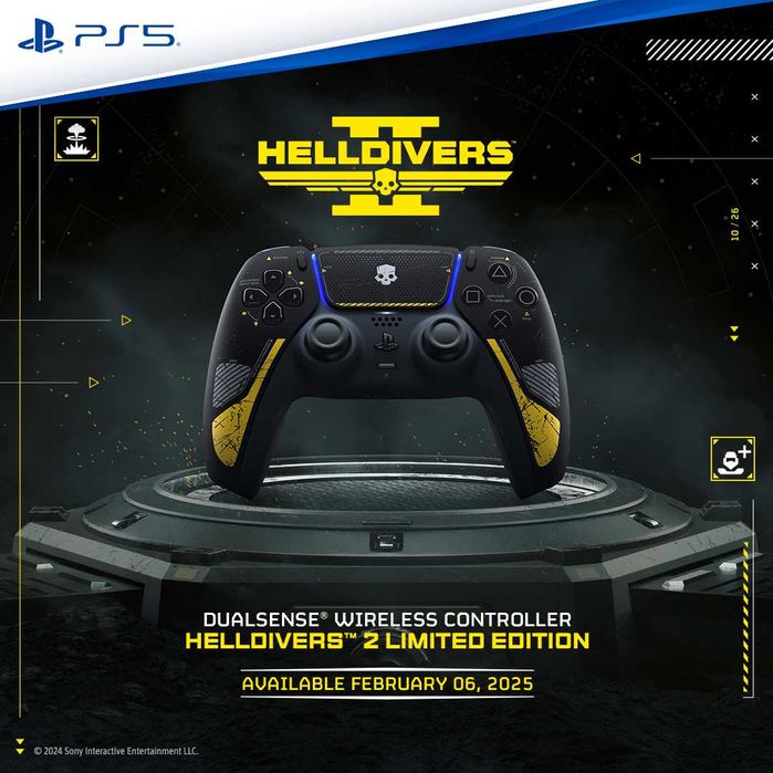 DualSense do PS5 limitowany Helldivers 2 do konsoli PS5 = Wejherowo