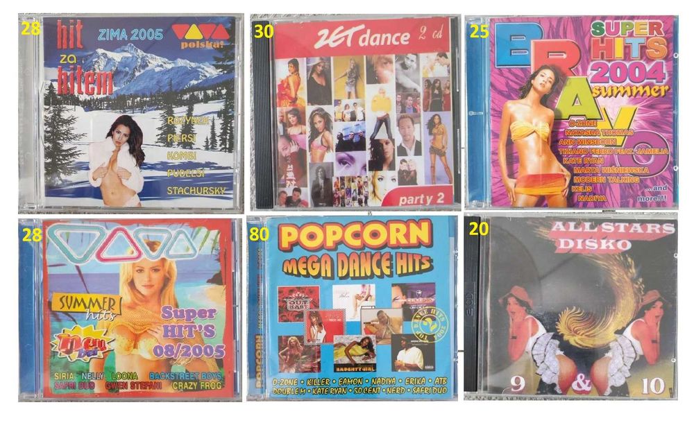 hit za hitem dance party bravo viva all stars popcorn dance kolekcja