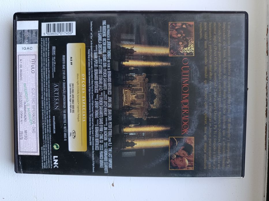 DVD o último imperador