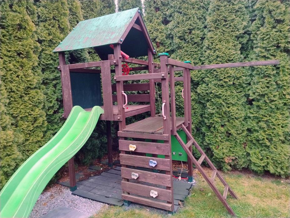 Ogrodowy plac zabaw