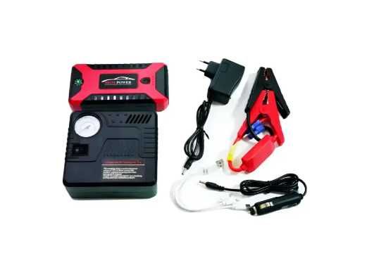Пускозарядний пристрій з компресором Jump Starter Pump 99800 mAh