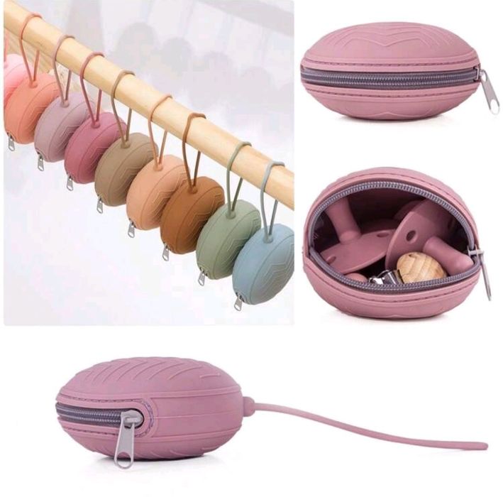 Etui silikonowe do smoczka zawieszki