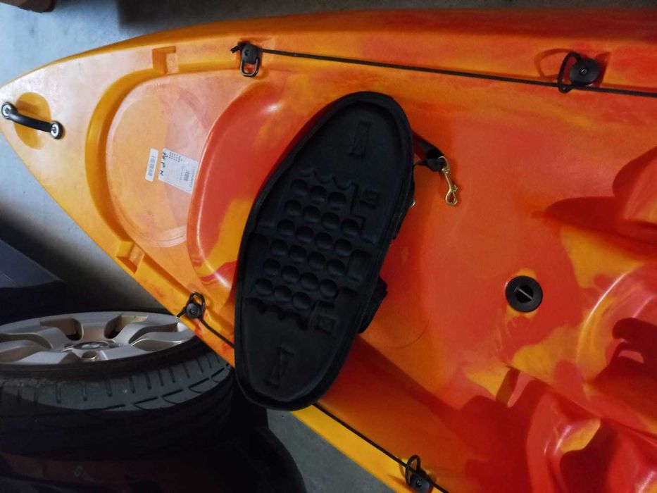 kayak rigido  duo-2-adultos + 1-crianca