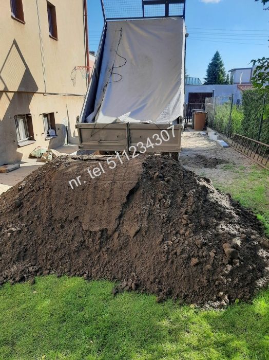 ziemia czarnoziem ziemia pod trawnik ziemia ogrodowa Poznań okolice
