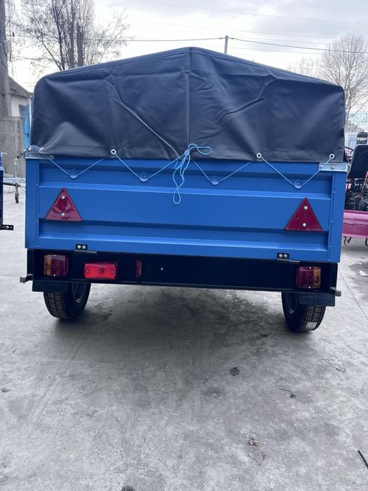 Надійний причіп від заводу Дніпро-170х130х40, євро тент в подарунок!