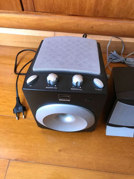Colunas para computador com subwoofer