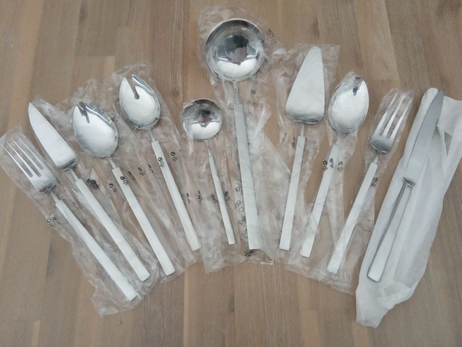 Faqueiro 130 peças Vintage fosco Herdmar