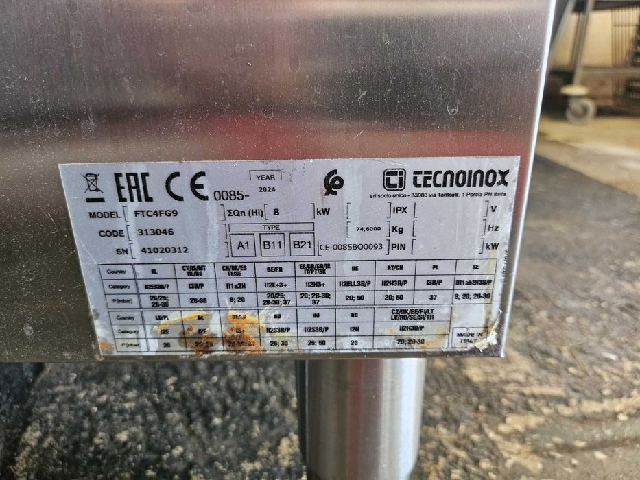 Frytop a gás como novo