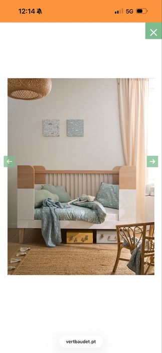 Cama evolutiva bebé Moka