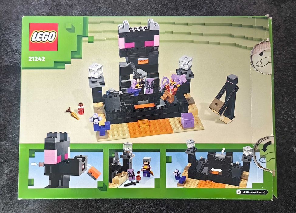 Lego 21242 Minecraft, jak nowe, zestaw