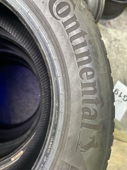 Шины 235/55 R17 Continental б/у комплект зима 5,5/6 U1