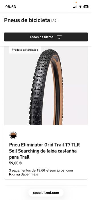 Pneu BTT Specialized 29 2.60