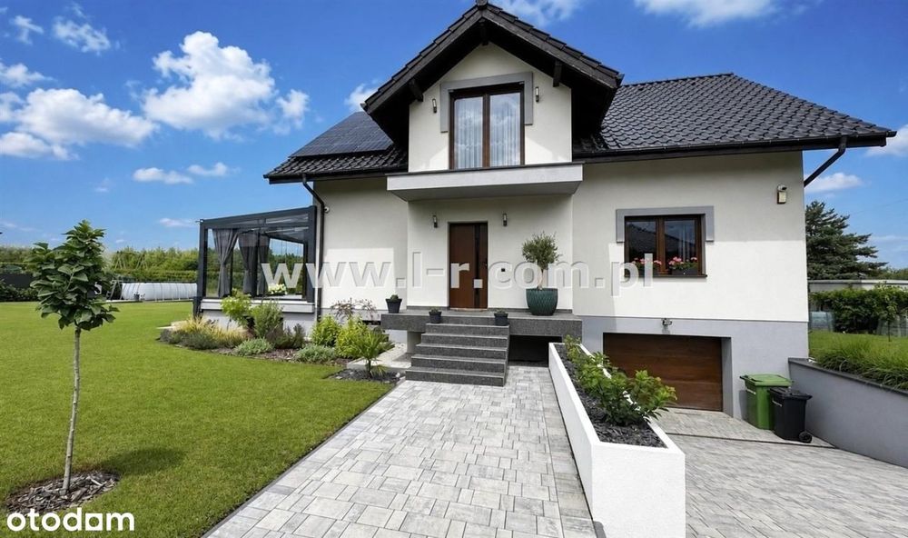 Wyjątkowy Dom Klasy Premium Z Ogrodem Zimowym
