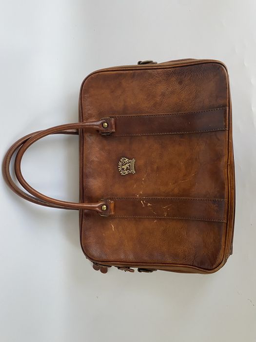 Шкіряний портфель Pratesi Magliano з натуральної шкіри