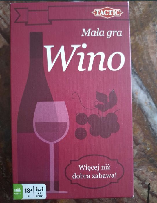 Tactic mała gra wino dla dorosłych 18+