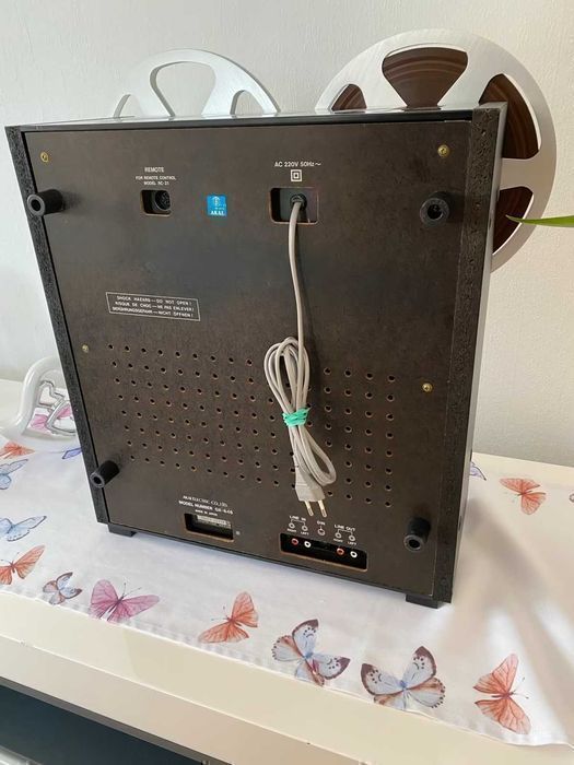 Akai GX-646 — финальная модель легендарной 600-й серии, головка от флагмана GX-747 ℹ️ 6 голов, 3 мотора, автореверс, родное 220V | Германия, 9 из 10